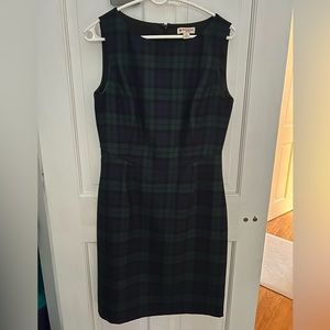 Brooks brothers red fleece dress